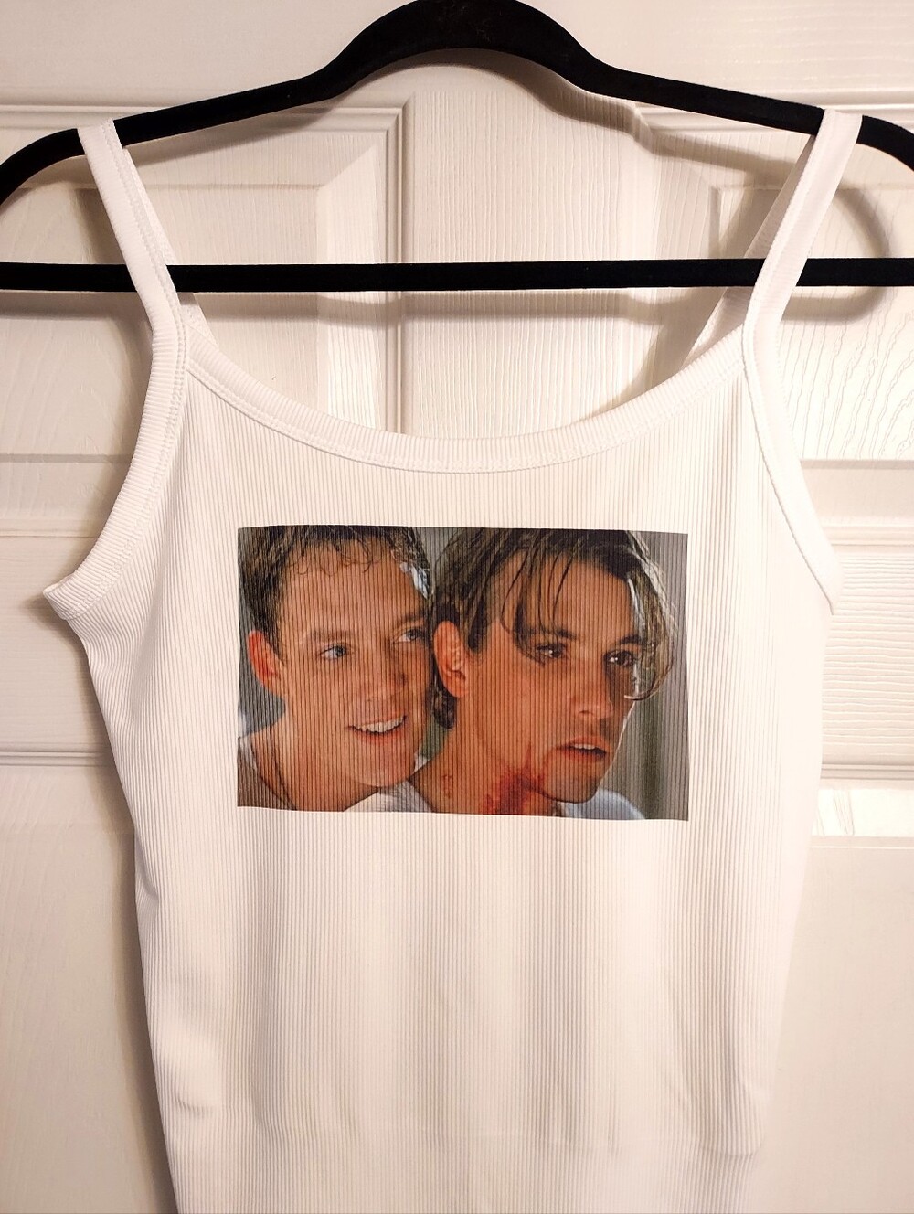 scream tank top billy and stu Tank  scream Crop Top Scream Shirt Billy And Stu